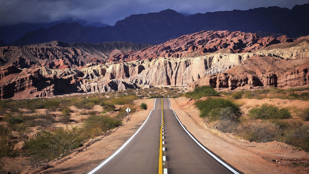 Road and mountains in Argentina