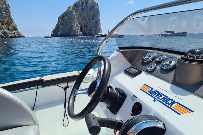 Full-Day Boat Rental in Sorrento