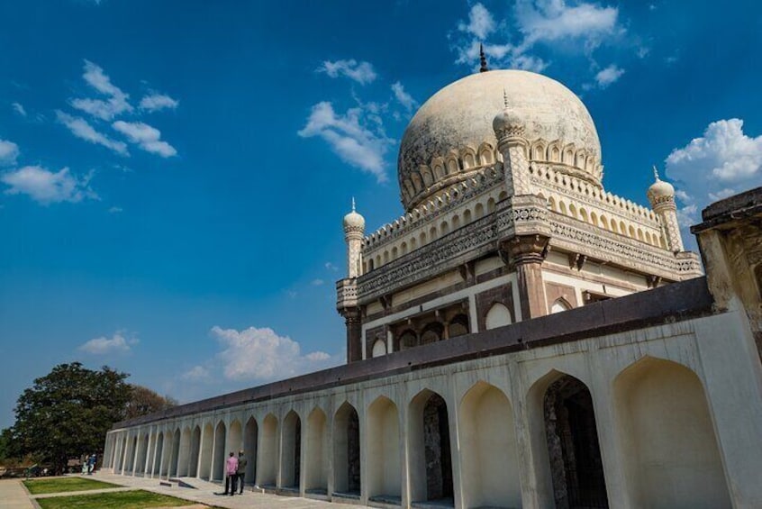 The tomb of Mohammad Quli Qutb Shah, the king who built Hyderabad