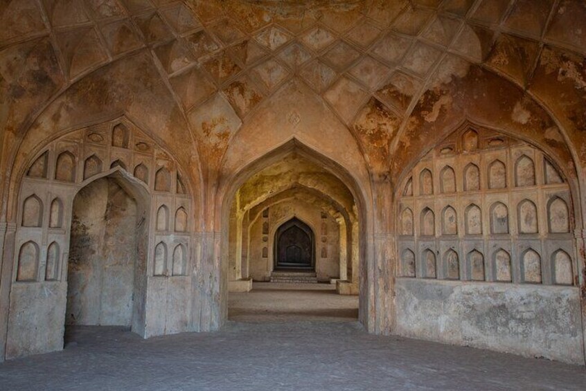 An interior room at Golkonda