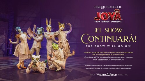 Cirque du Soleil JOYÀ Tickets
