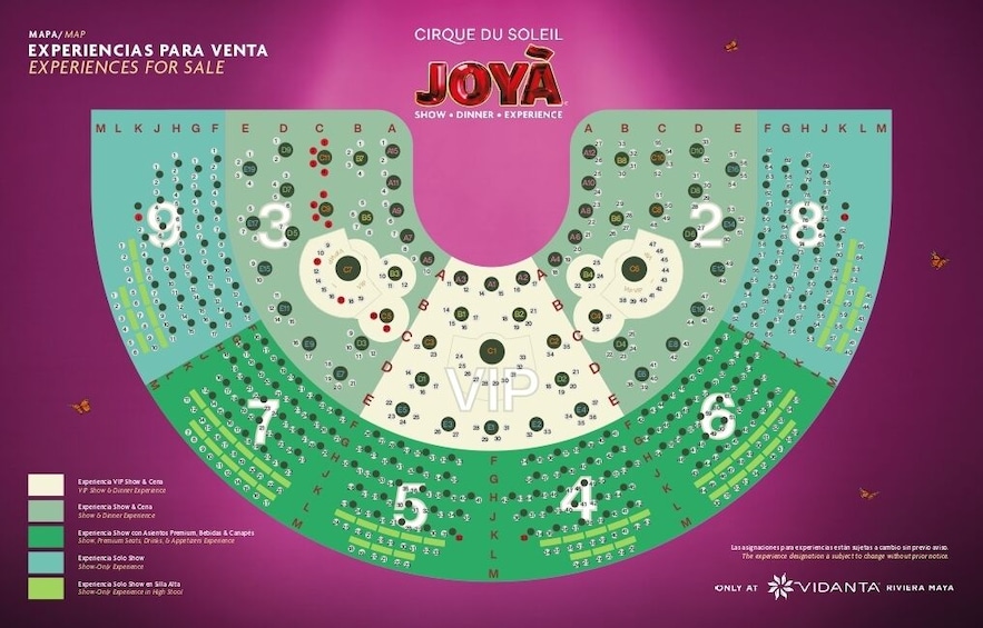 Cirque du Soleil JOYÀ Tickets