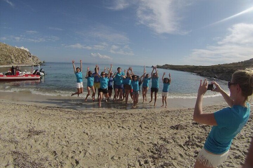 2-Hour Mykonos Private Sea Safari and Snorkeling on a Powerboat