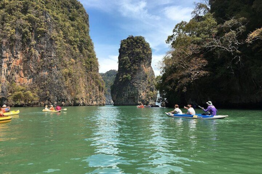 Day Tour with Sea Canoeing at Hong Island from Khao Lak