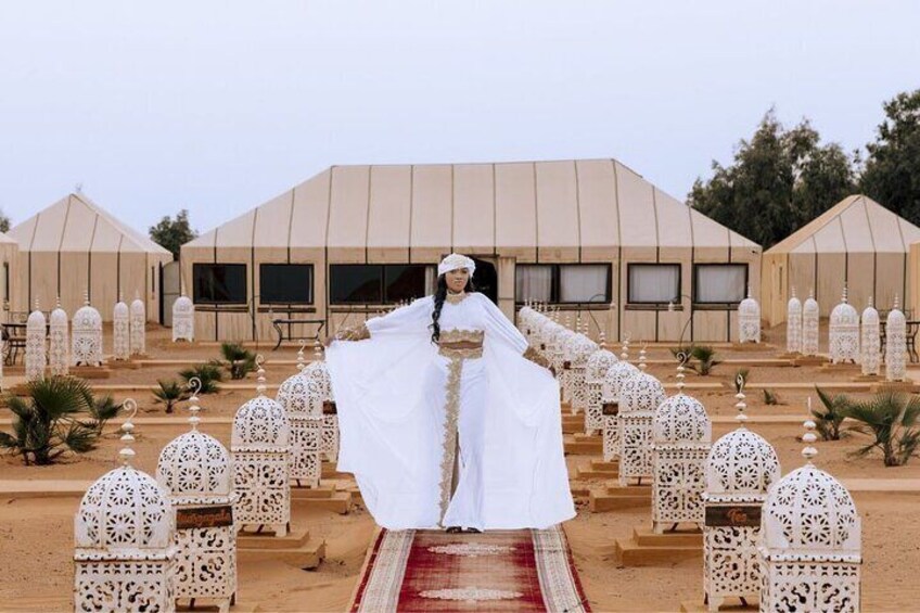 Camel Trekking & 1 Night in Merzouga Desert Camp