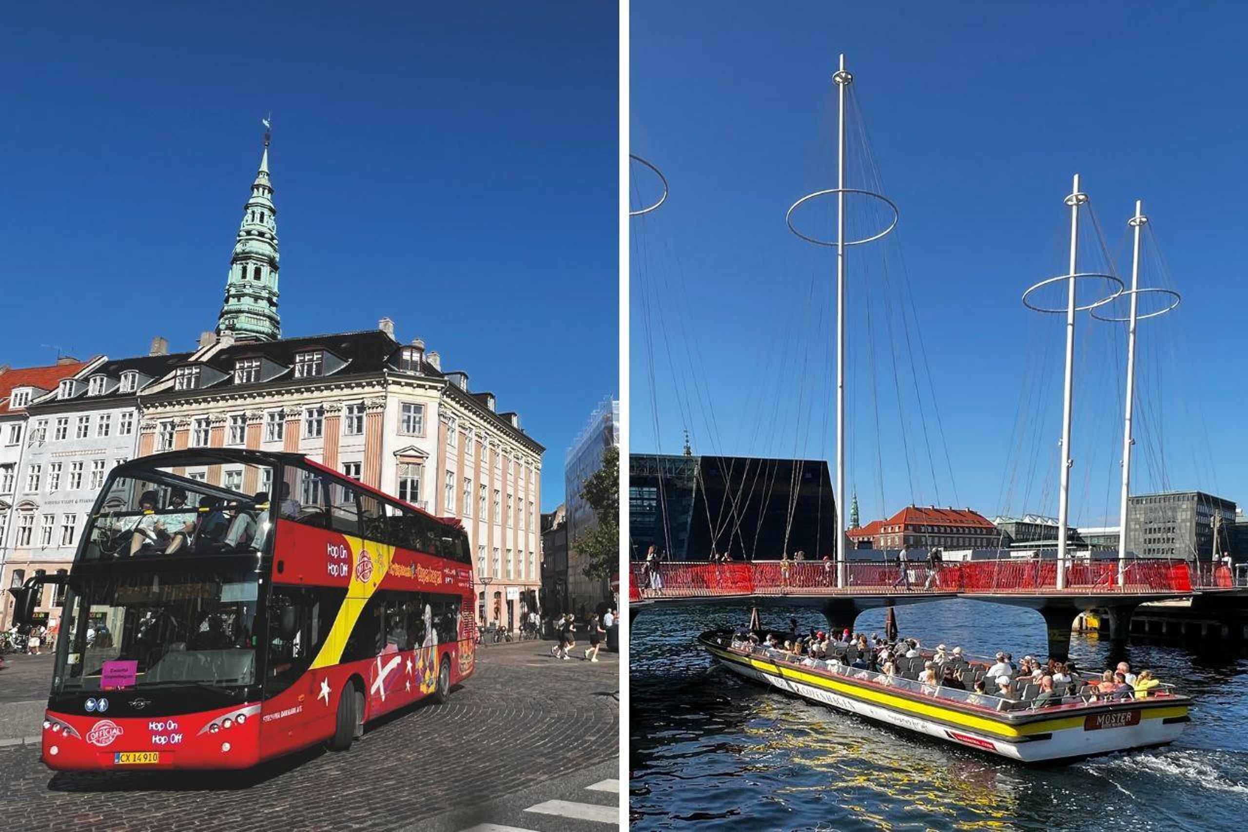 Copenhagen: Bus & Boat Ticket - 2 in 1
