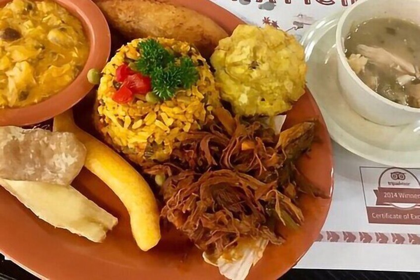 You will try a dish with the most delicious traditional meals from Panama