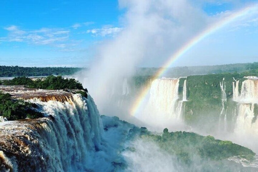 Half-Day Private Tour of Iguassu Waterfalls Brasilian side, park fee included 