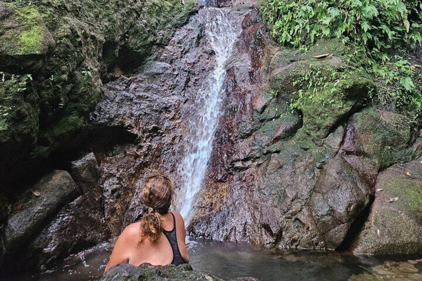 Walking Meditation Rainforest Hike, Volcanic Hot Springs