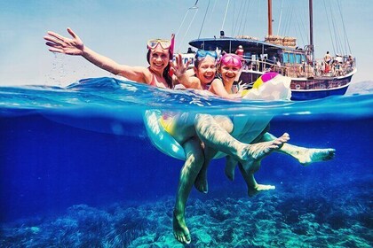 コミノ島とゴゾ島のブルー ラグーンへのフェルナンデス クルーズ