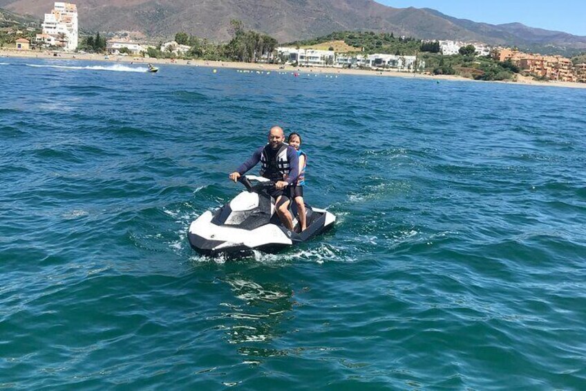 Jet ski rental in ESTEPONA (photo report)