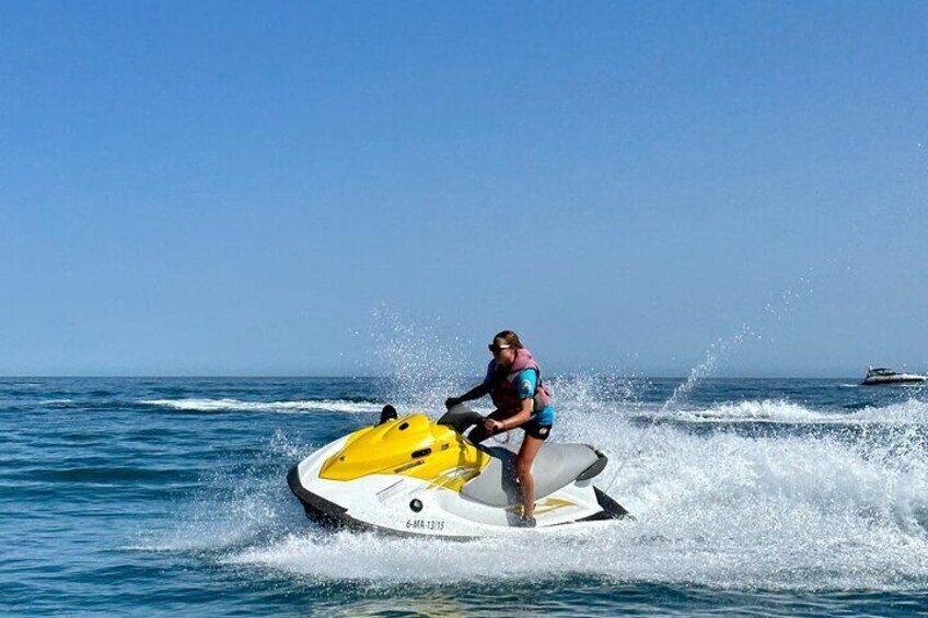 Jet ski rental in ESTEPONA (photo report)