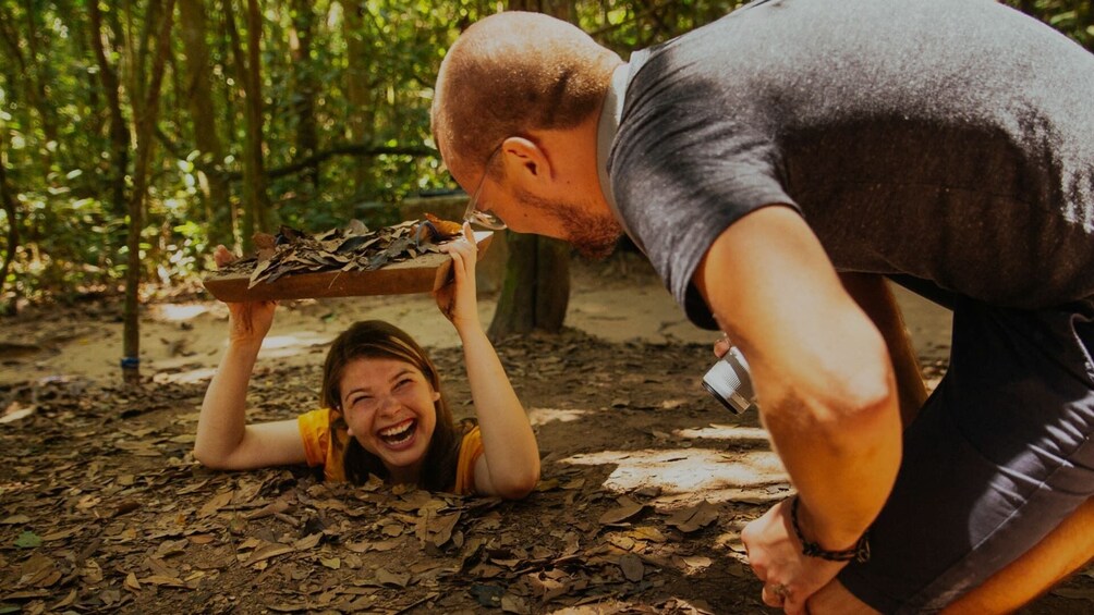 Full Day Excursion to Cu Chi Tunnels & Cao Dai Temple