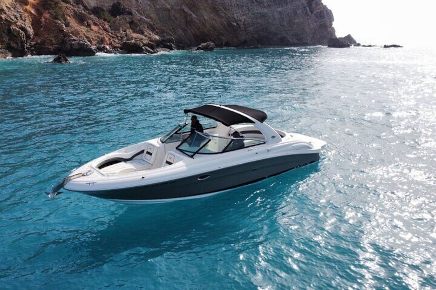 Sea Ray Private Boat Rental for 10 people 8 hours Ibiza-Formentera