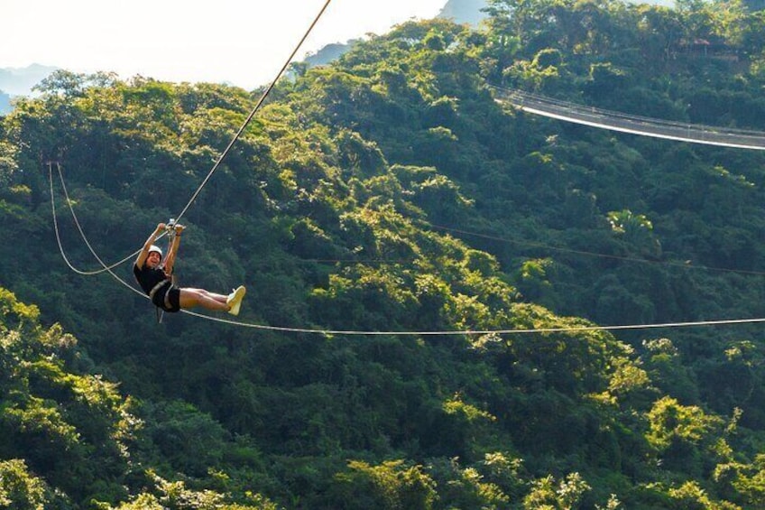 Puerto Vallarta Zipline and Jorullo Bridge Walking