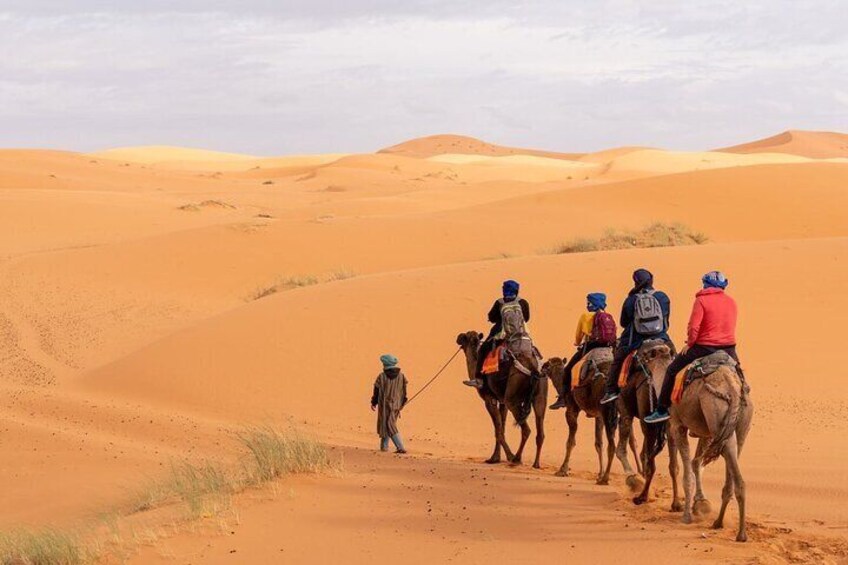 3 Days Desert Tour From Marrakech To Merzouga Dunes & Camel Trek
