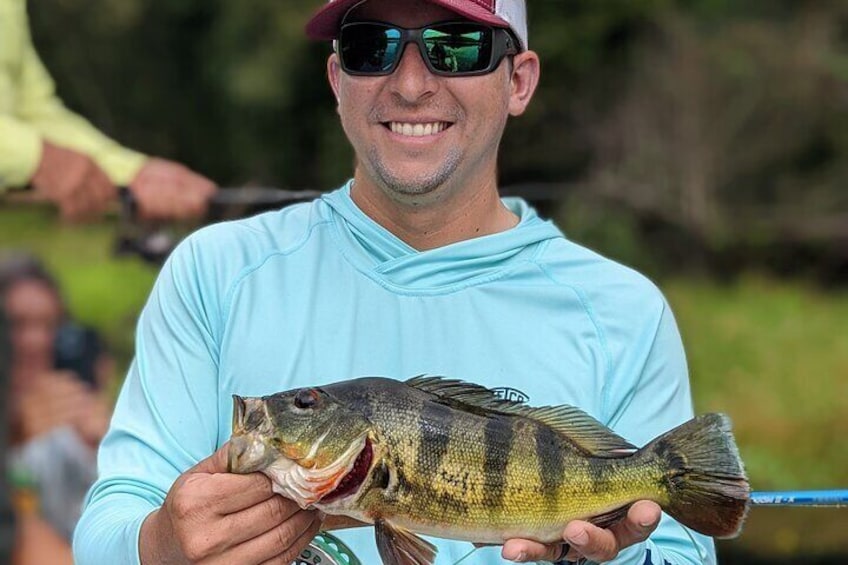 Private Fishing Activity on Gatun Lake in Panama