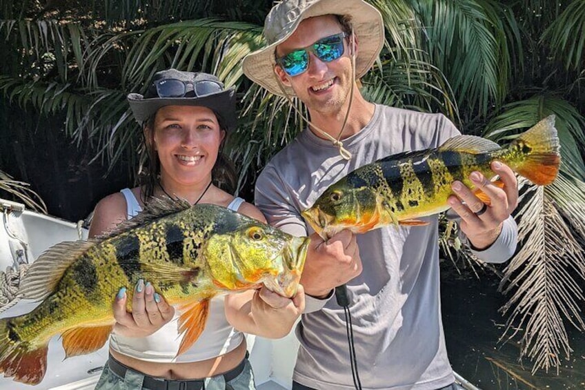 Private Fishing Activity on Gatun Lake in Panama