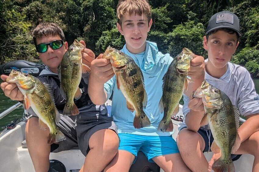 Private Fishing in the Panama Canal, Gatun Lake