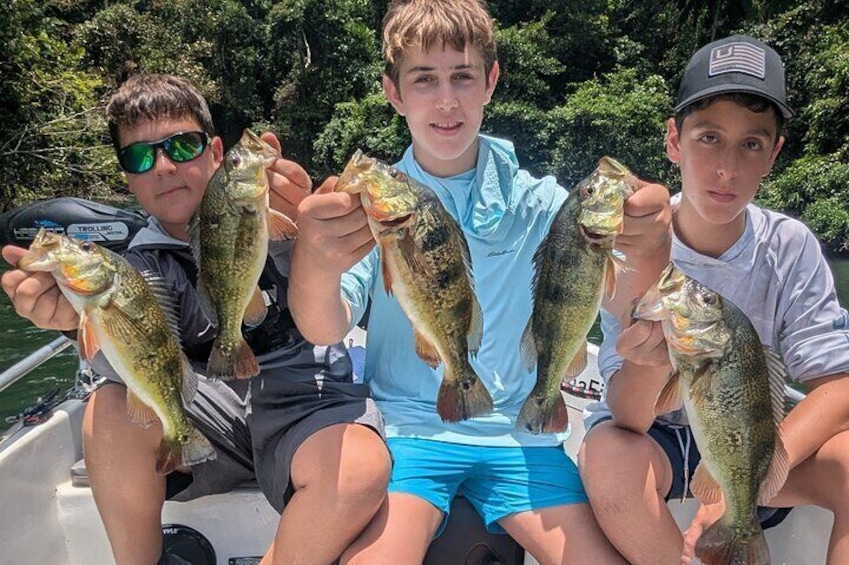 Private Fishing in the Panama Canal, Gatun Lake