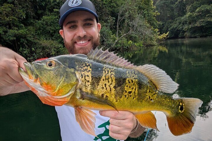 Private Fishing in the Panama Canal, Gatun Lake