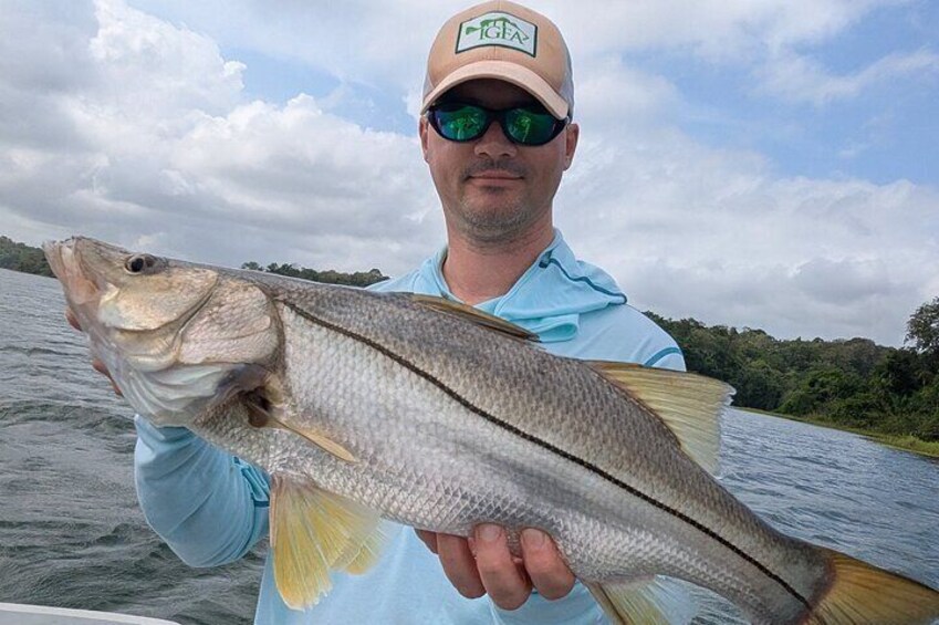 Private Fishing in the Panama Canal, Gatun Lake