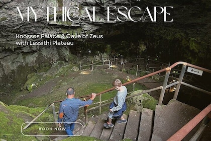 Mythical Escape: Zeus Cave & Knossos Palace with Lassithi Plateau from Elou...