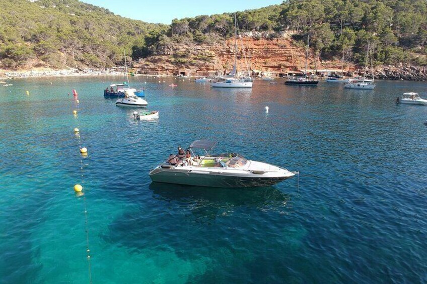 Private Boat Rental for 5 People 8 Hours in Ibiza