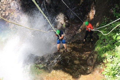 Pure Trek Canyoning and ATV Adventure in La Fortuna with Lunch
