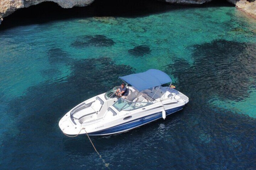 Private Boat Rental Sea Ray up to 8 people Ibiza-Formentera