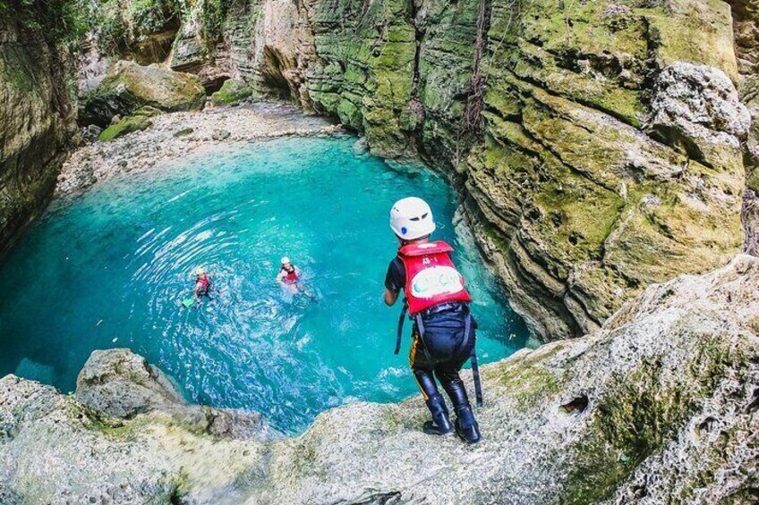 Full Course Badian Canyoneering Adventure with Lunch & Transfers