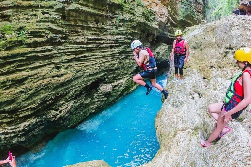 Full Course Badian Canyoneering Adventure with Lunch & Transfers