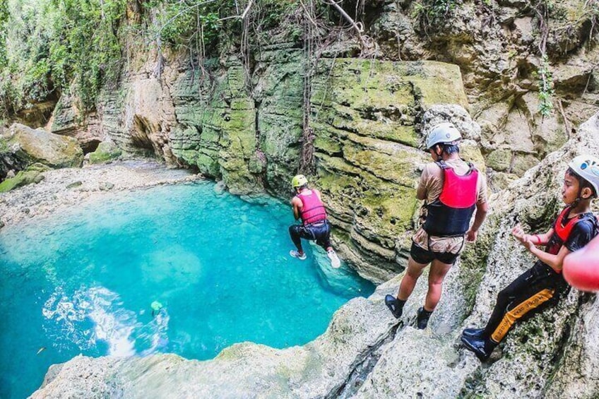 Full Course Badian Canyoneering Adventure with Lunch & Transfers