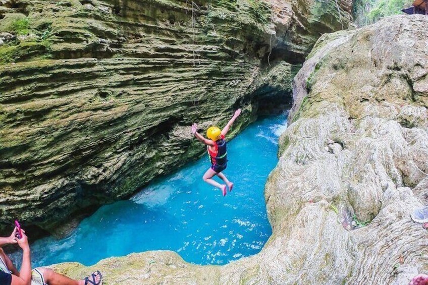 Full Course Badian Canyoneering Adventure with Lunch & Transfers