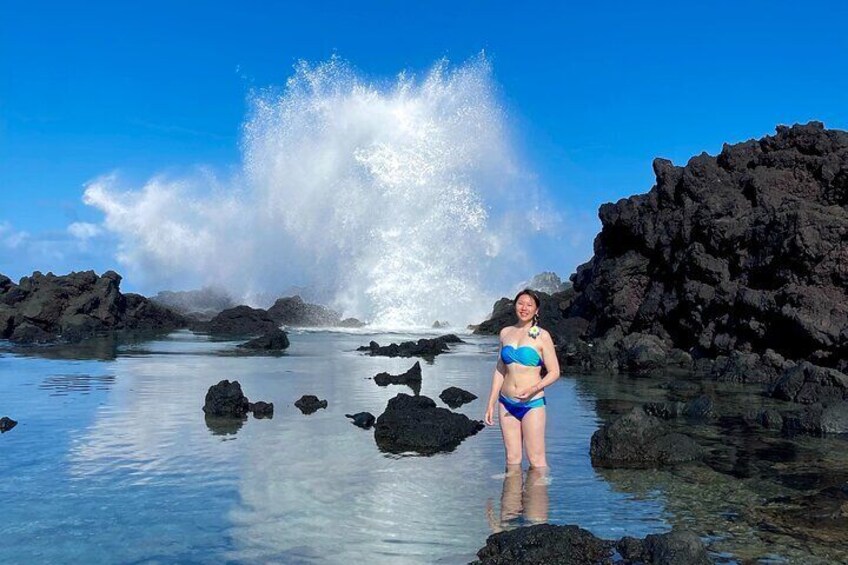 Short Private Hike To Secret Jungle Tide Pool