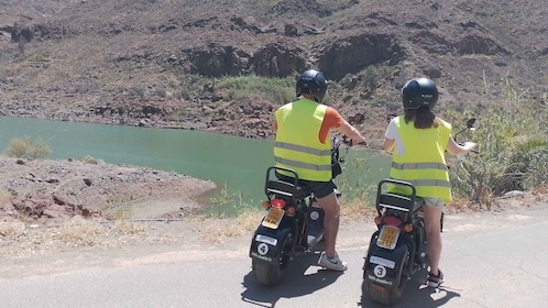 Tour di Maspalomas in scooter elettrico a 2 posti opzionale Monte Ayagaures