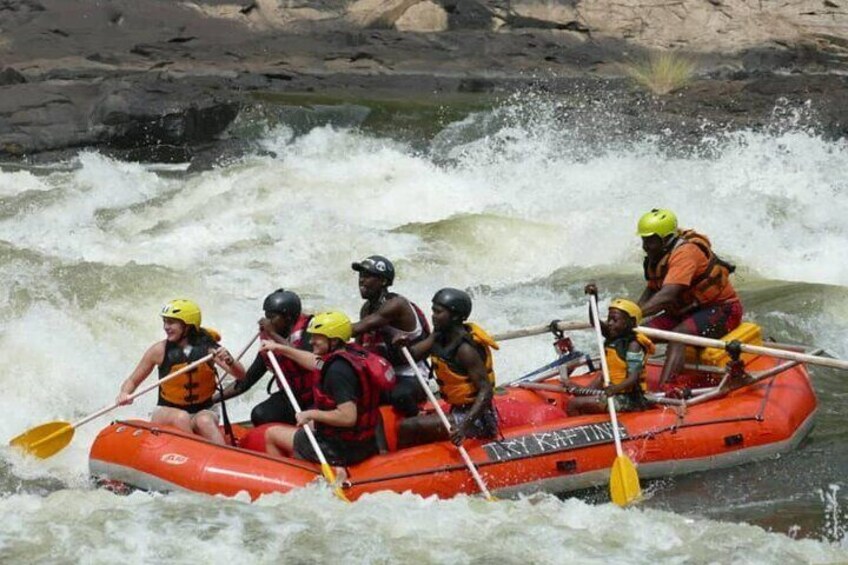 Zambezi White Water Rafting Victoria Falls Zimbabwe