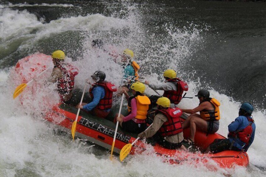 Zambezi White Water Rafting Victoria Falls Zimbabwe