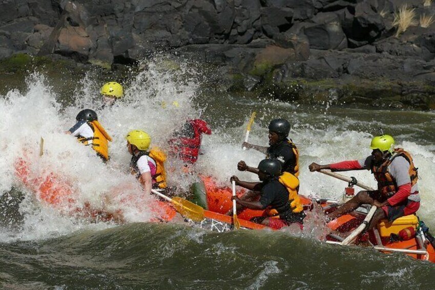 Zambezi White Water Rafting Victoria Falls Zimbabwe