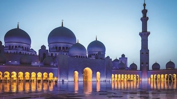 Abu Dhabi Grand Mosque & Ferrari World Tour from Dubai