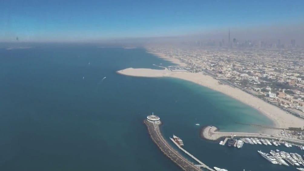 Show item 3 of 8. Helicopter tour from Dubai with Gray Line