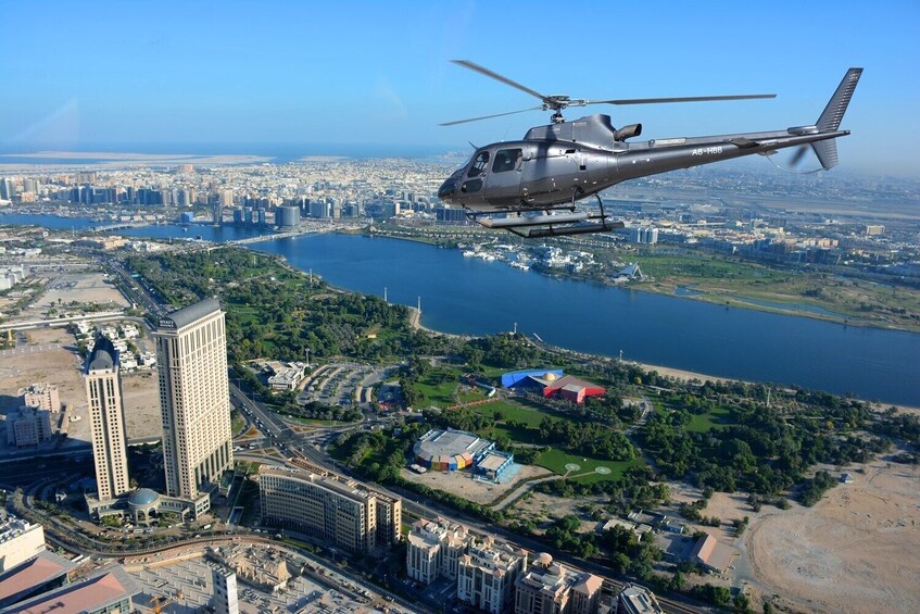 Helicopter tour from Dubai with Gray Line