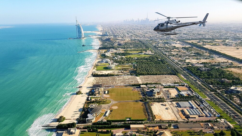 Helicopter tour from Dubai with Gray Line