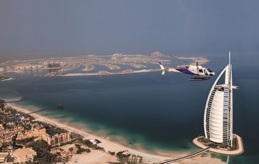 Helicopter tour from Dubai with Gray Line