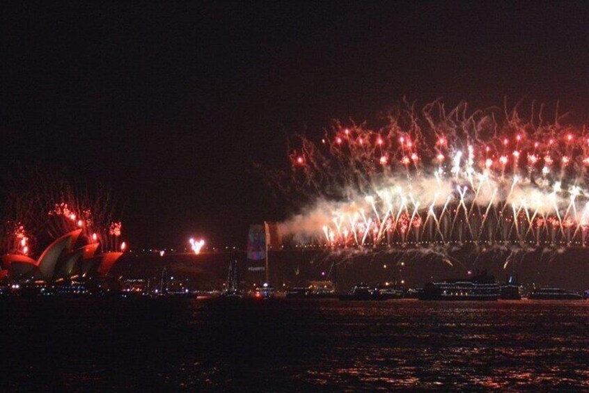Uninterrupted views are the most sought after feature on a Sydney Harbour New Years Eve Cruise