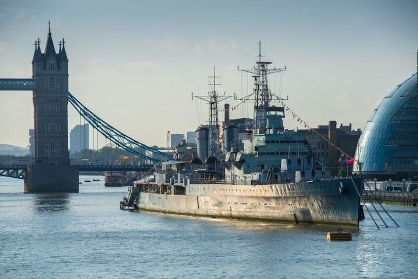 Go On-Board HMS Belfast & Westminster Sights Walking Tour