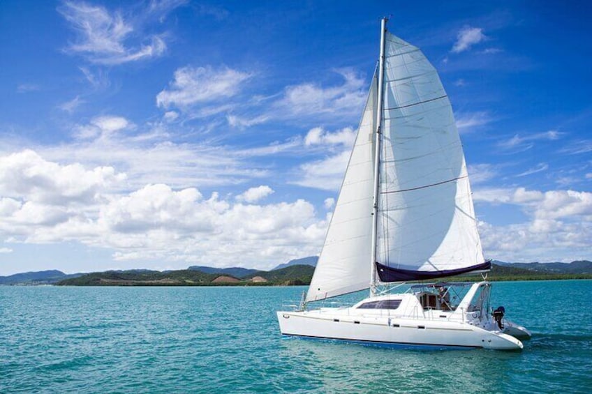 Private Luxury Sailing Catamaran for up to 6 passengers