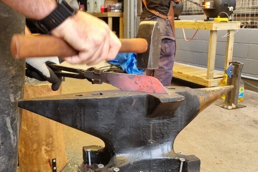 6 Hours Private Blacksmithing Class in Brisbane