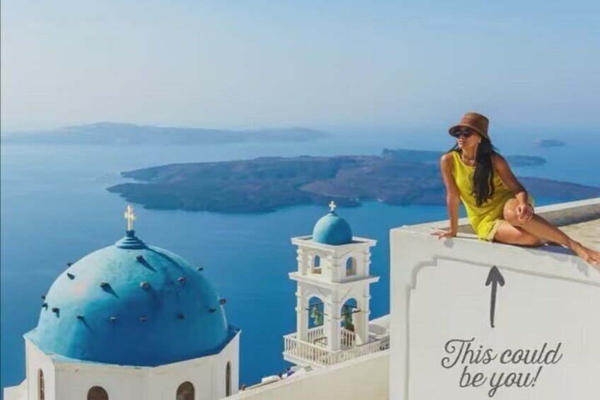 Full-Day Private Tour of Santorini with Pick Up