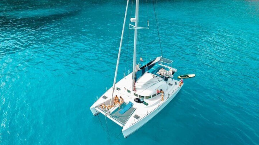 Sail Ibiza Formentera enjoy a swim in paradisiacal coves